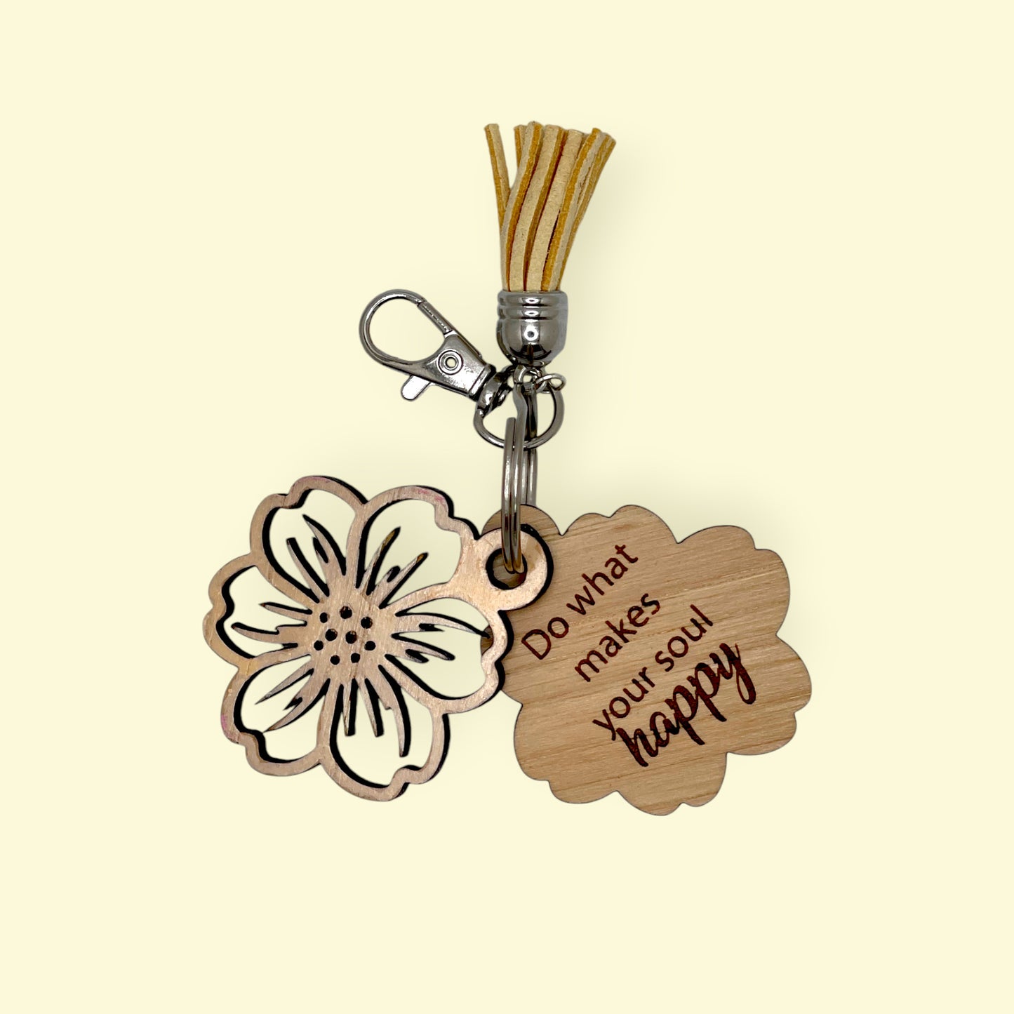Flower and Plant Key Chains