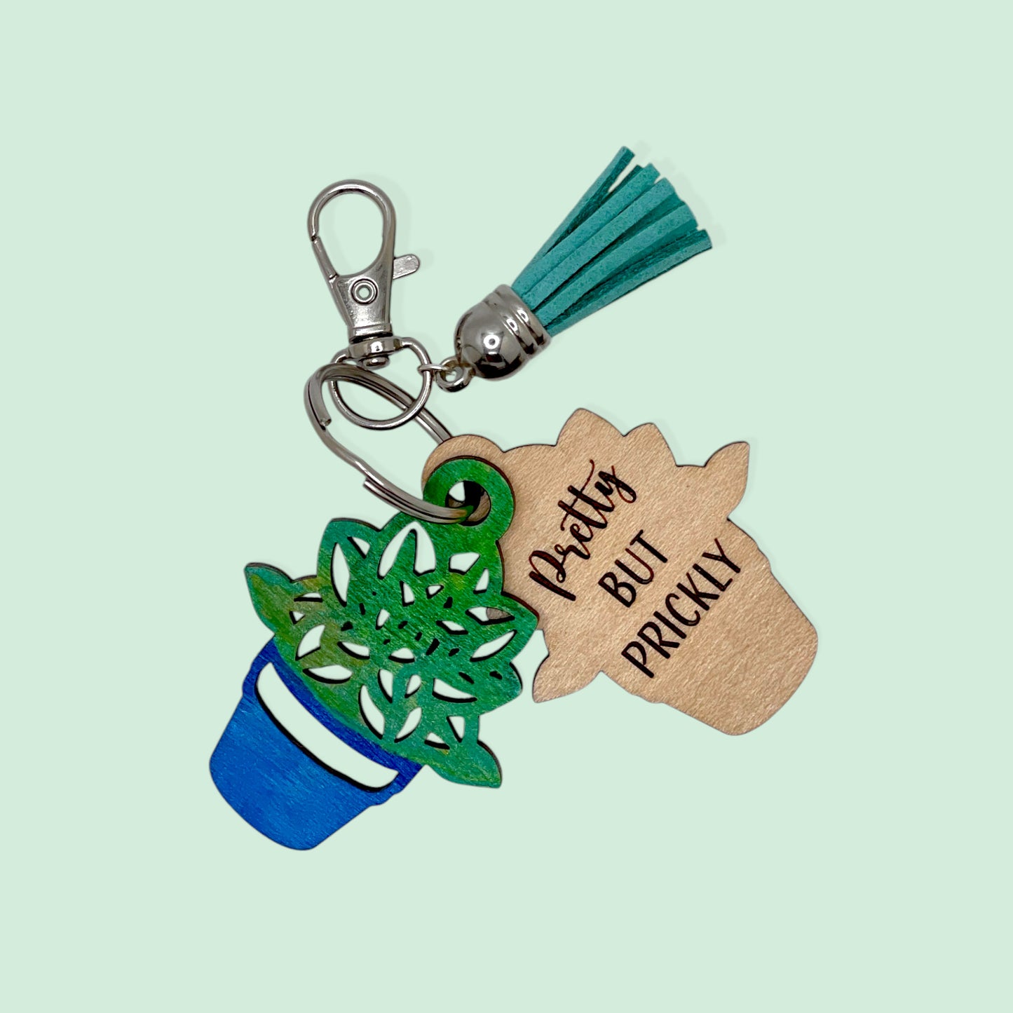 Flower and Plant Key Chains