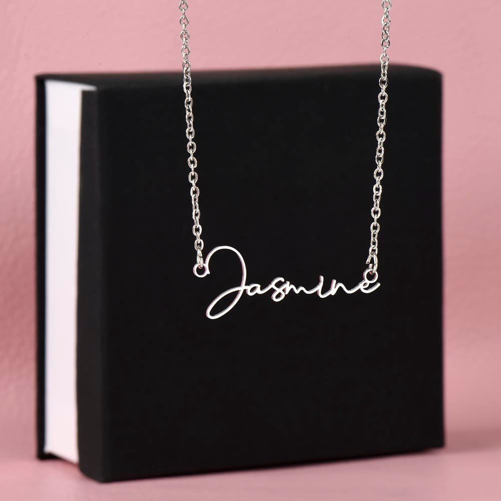 Uniquely Yours Name Necklace
