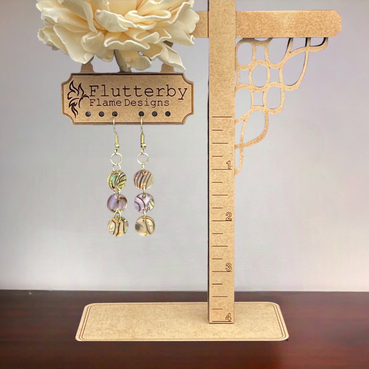 SereneTri Drop Earrings