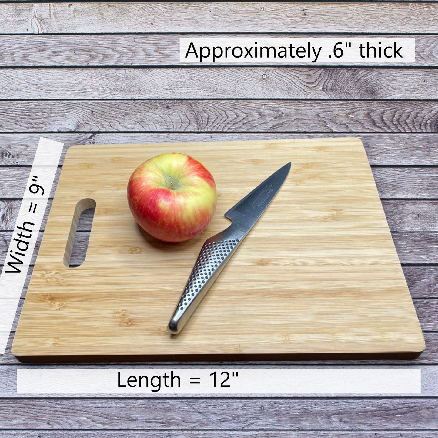 "Seasoned with Love and Sarcasm" Bamboo Cutting Board