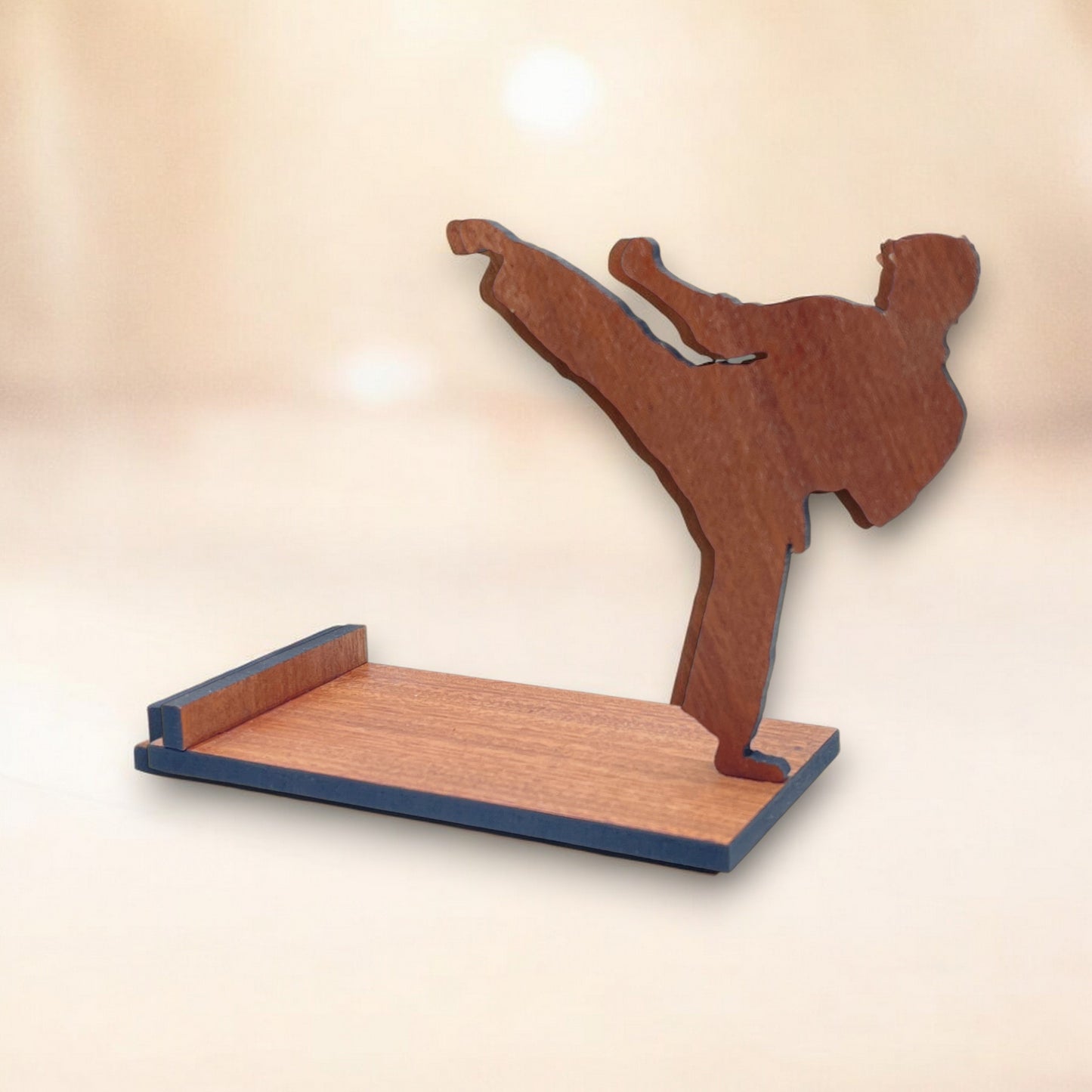 Karate - Wood Phone Stand