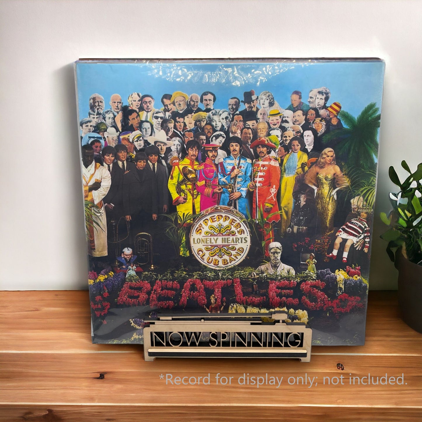 Now Spinning - Vinyl Record Display Stand