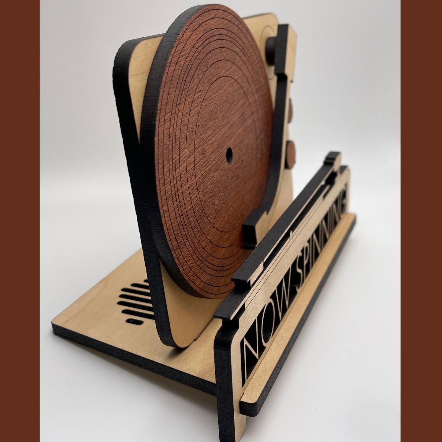 Now Spinning - Vinyl Record Display Stand