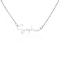 Uniquely Yours Name Necklace