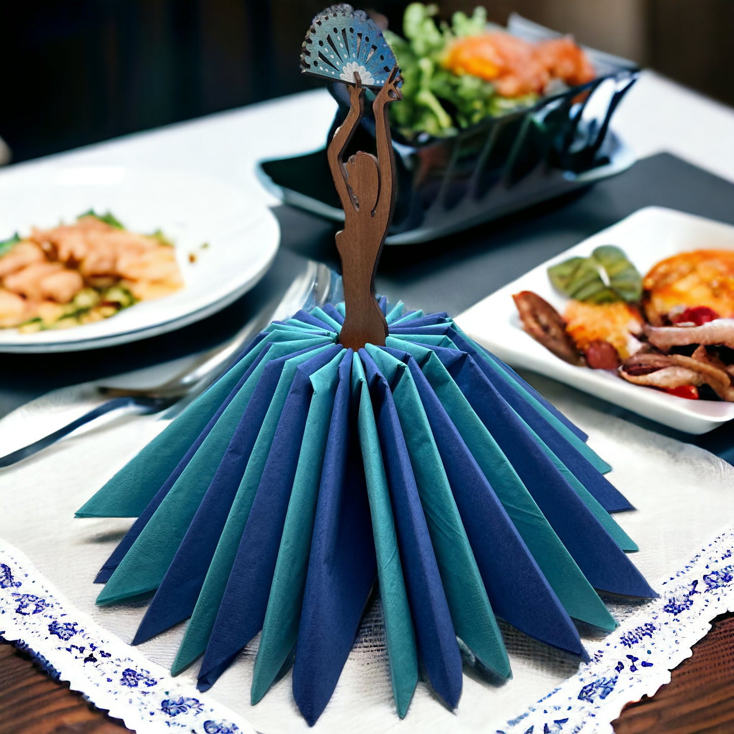 Dancer Napkin Holder