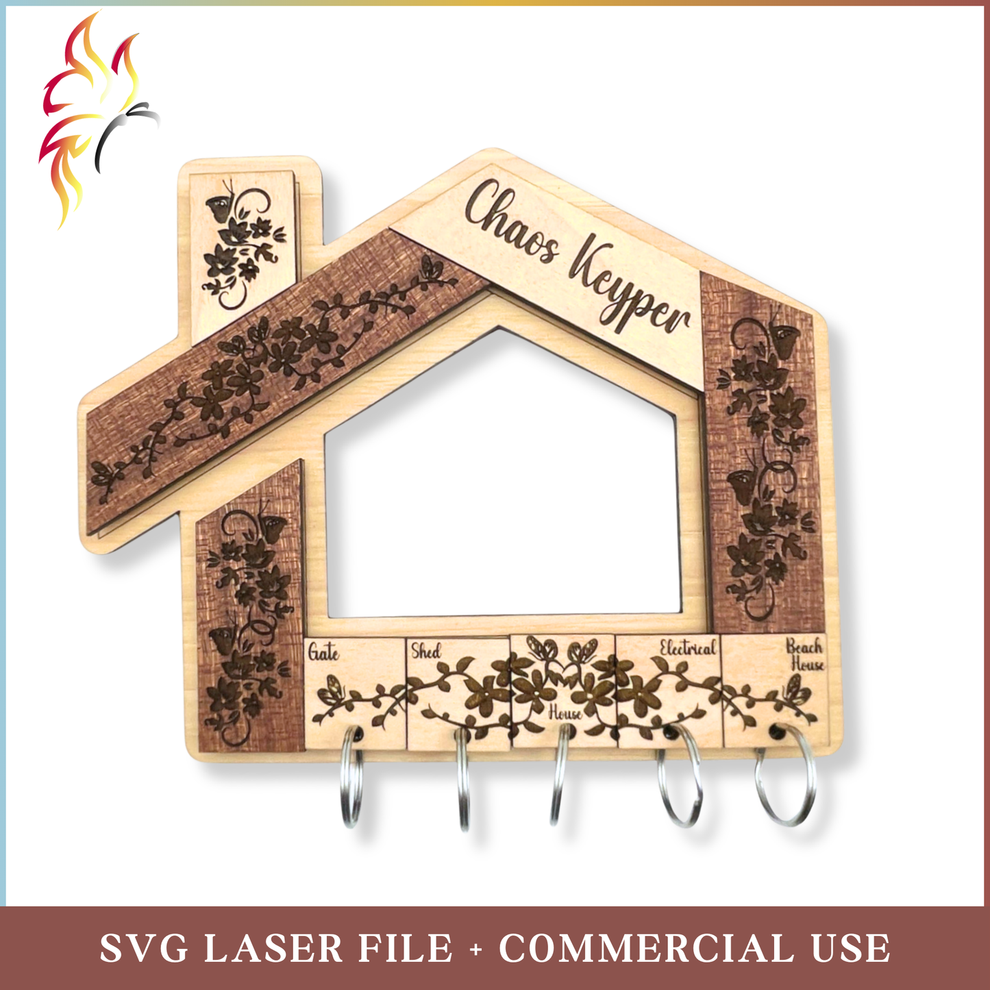 SVG Chaos Keyper Organizer