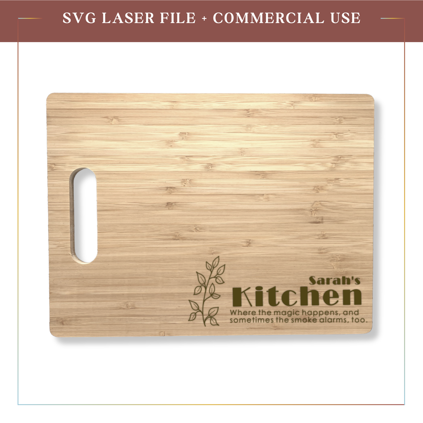 SVG Funny Cutting Board Engraves, Laser Cut