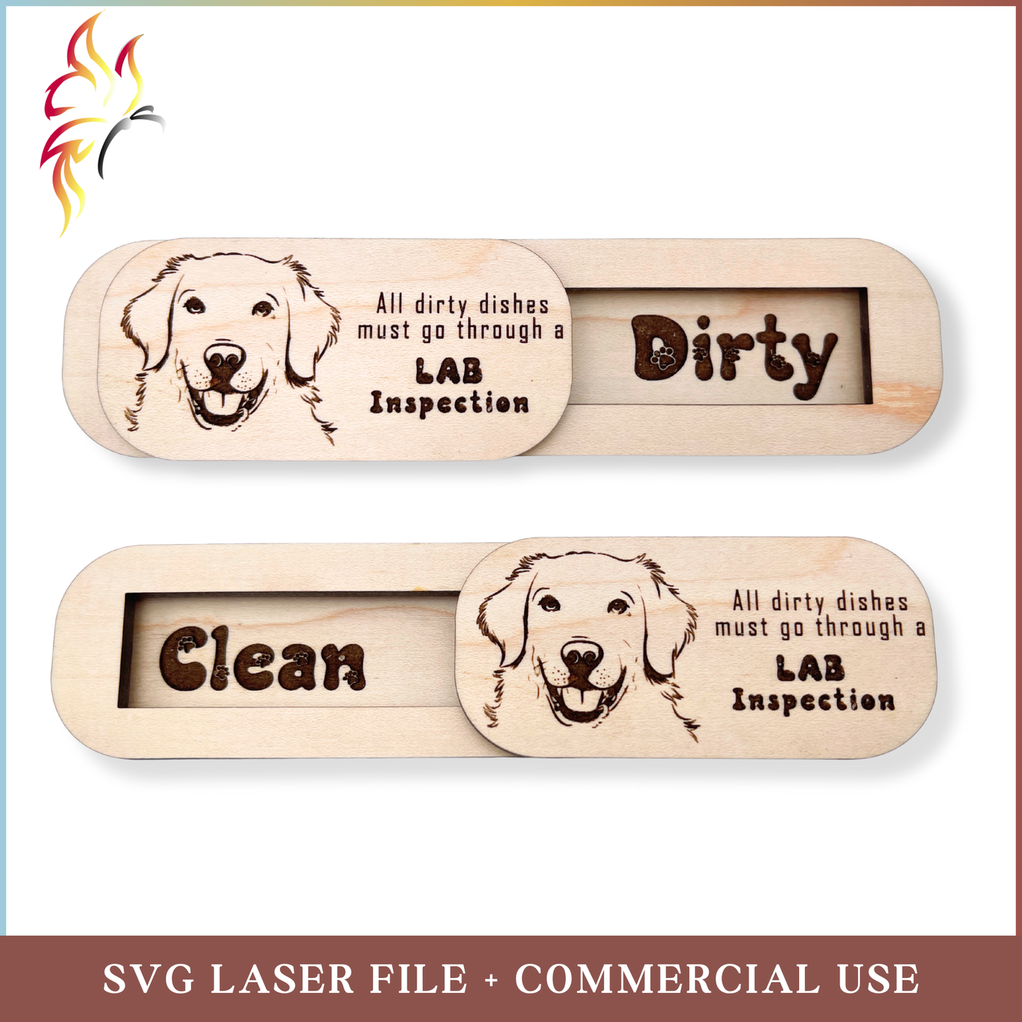SVG Lab Inspector Dishwasher Magnet