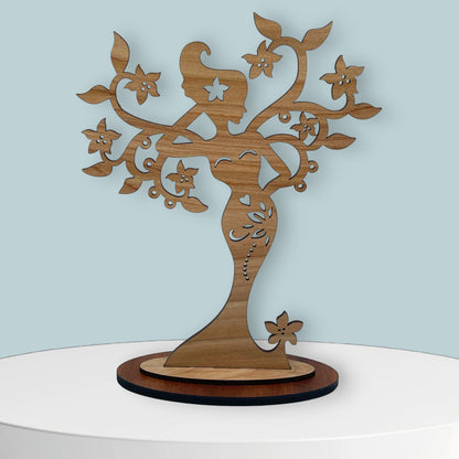 Flower Goddess Earring Holder