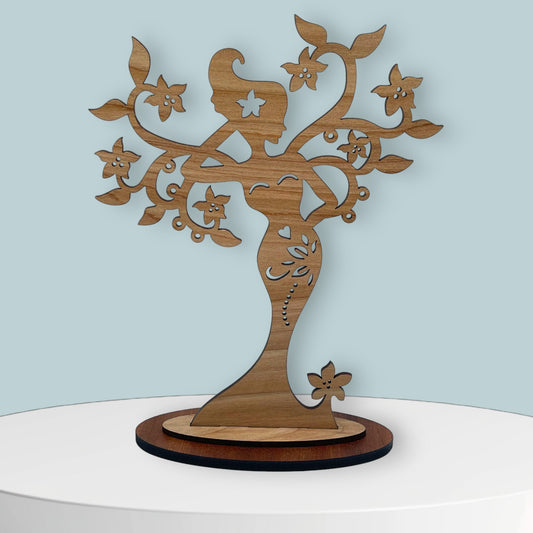 Flower Goddess Earring Holder